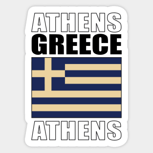 Flag of Greece Sticker